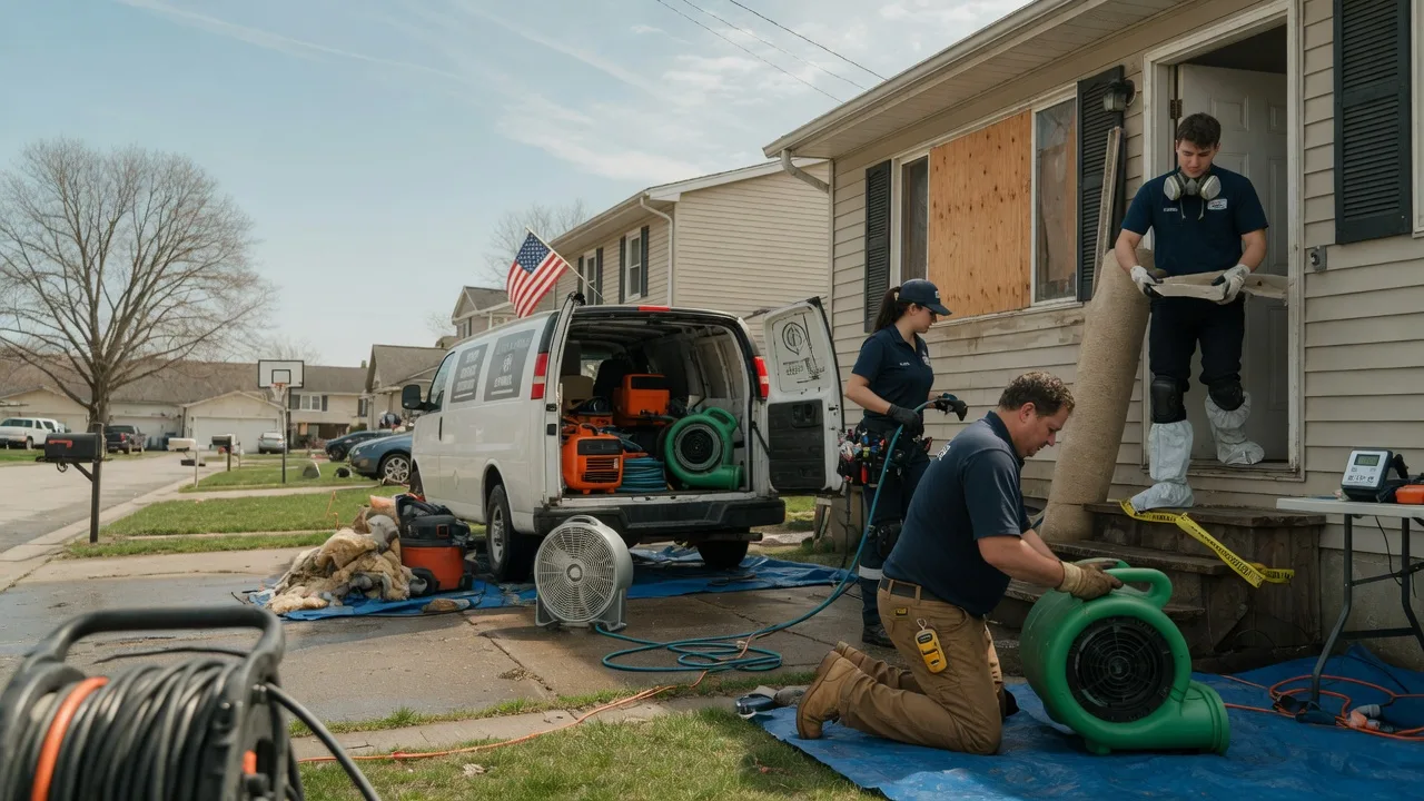 Water Damage Restoration in Greenfield, IA near me
